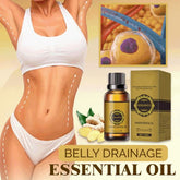 1+1 Free | Belly Drainage Ginger Oil - Made with natural oils to safely burn cellulite