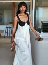 elegant sleeveless maxi dress summer