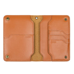 CompassSlim Leather Travel Wallet | Passport Holder for Cards, Tickets & ID