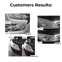 Restore your headlights with our advanced clarity booster in the blink of an eye