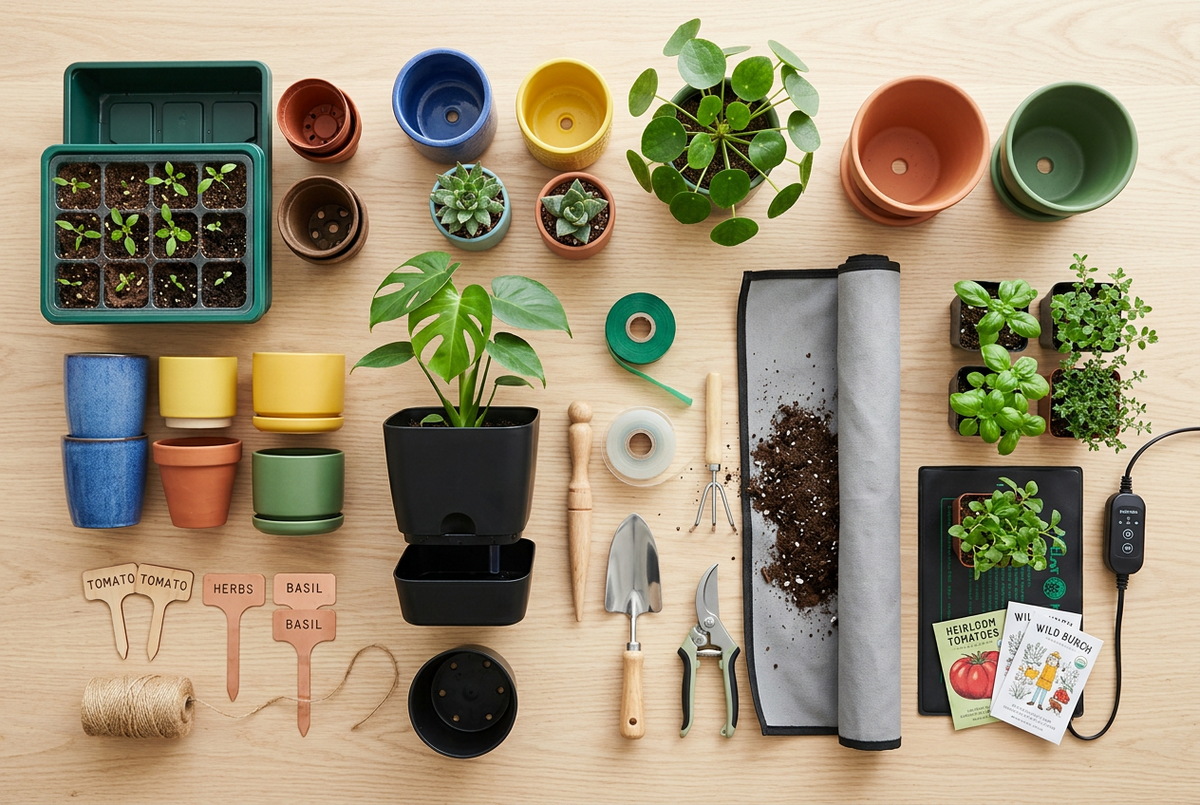 Seed Starting, Pots & Planters