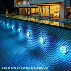 Luces LED sumergibles para piscinas de 16 colores