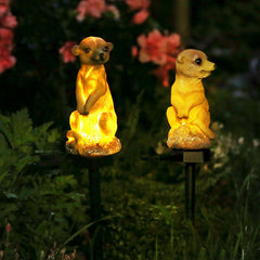 Solar Outdoor Sloth Design LED Garden Lawn Ground Insert Landscape Light