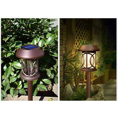 Modern Classics Decorative Solar Outdoor Lawn LED Garden Ground Insert Landscape Light