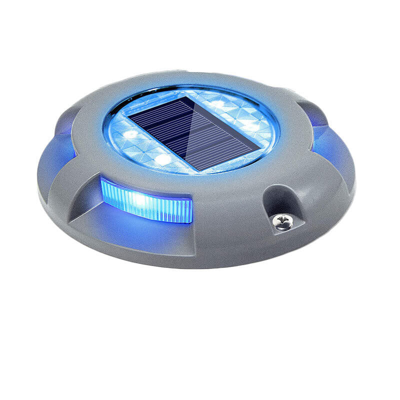 Modern LED Solar Outdoor Ground Insert Landscape Light