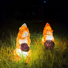 Outdoor Waterproof Resin Squirrel LED Lawn Landscape Light