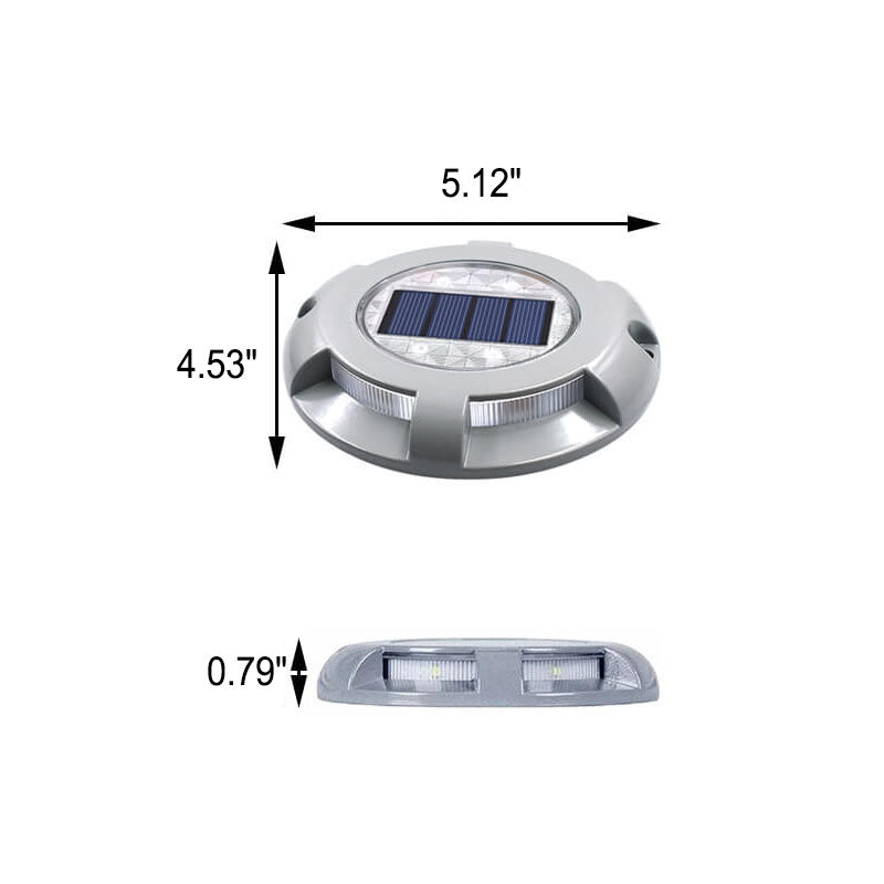 Modern LED Solar Outdoor Ground Insert Landscape Light