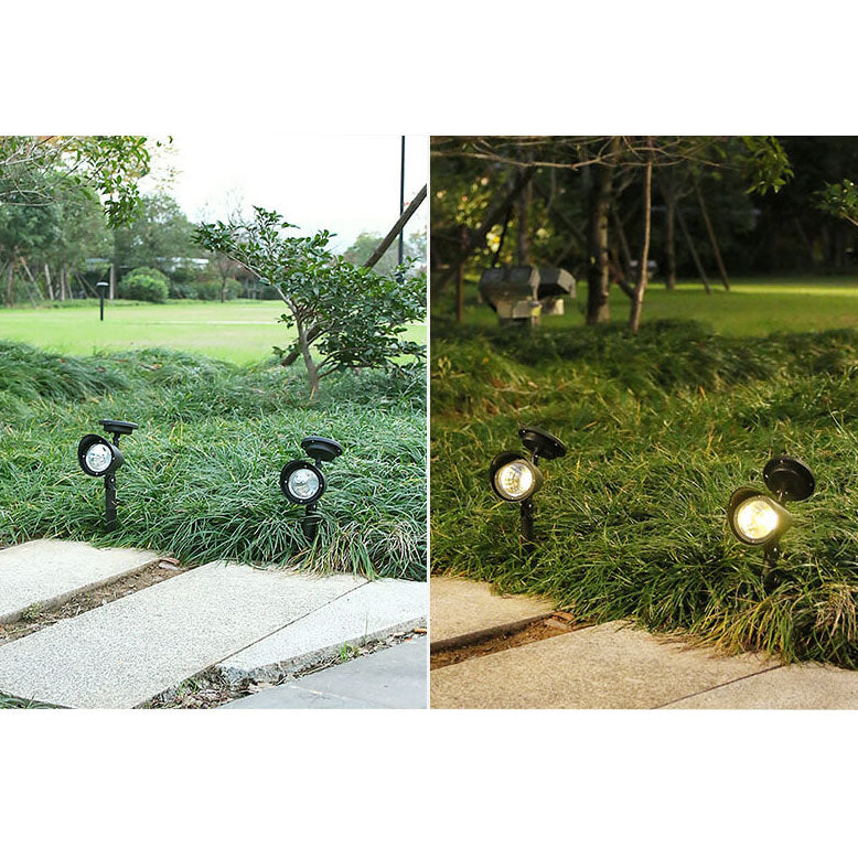 Modern Polysilicon Solar Outdoor Lawn LED Garden Ground Insert Landscape Light