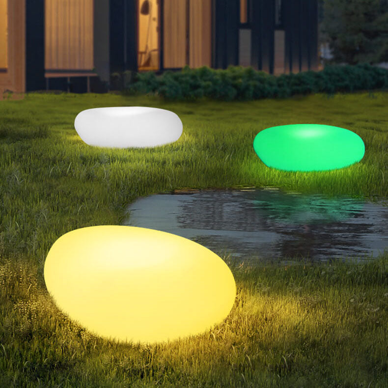 Outdoor Solar Simulation Stone PE Waterproof Garden Lawn Landscape Light