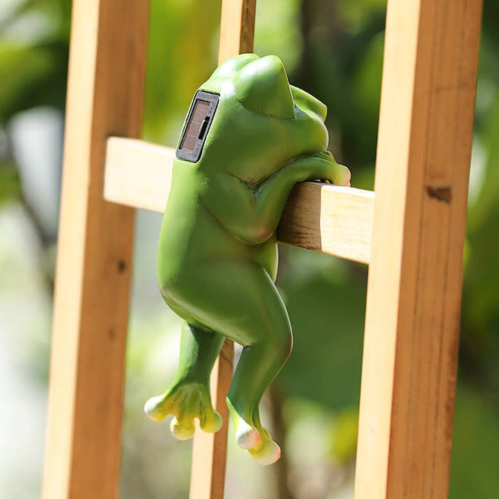 Solar Resin Memes Animal Outdoor Fence Decorative Light