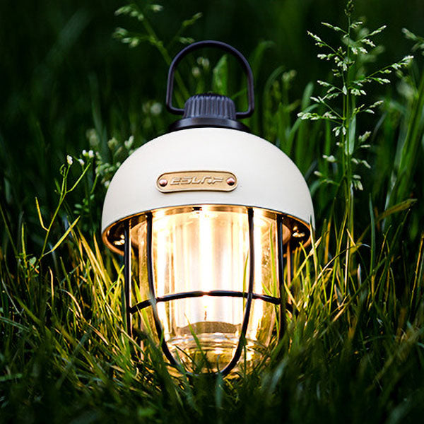 Modern Iron Portable Mushroom Shaped Camping LED Outdoor Light