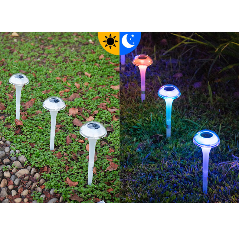 Luz LED de inducción con control solar para medusas para exteriores, luz de jardín para paisaje 