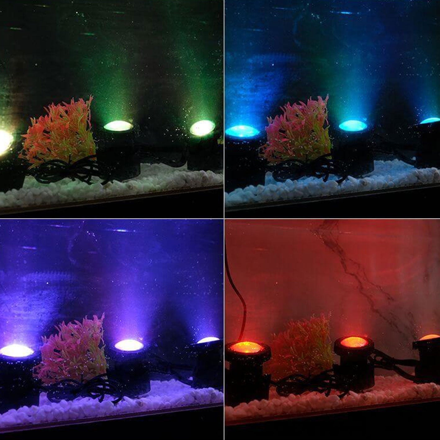 Solar Waterproof RGB Lawn Decoration LED Spotlight Landscape Light