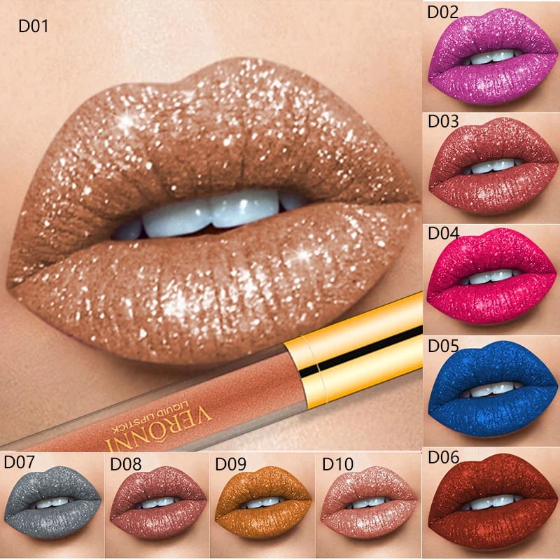 1+1 FREE | DiamondShine Liquid Lipstick™  Say Goodbye to Sticky, Heavy Lip Gloss