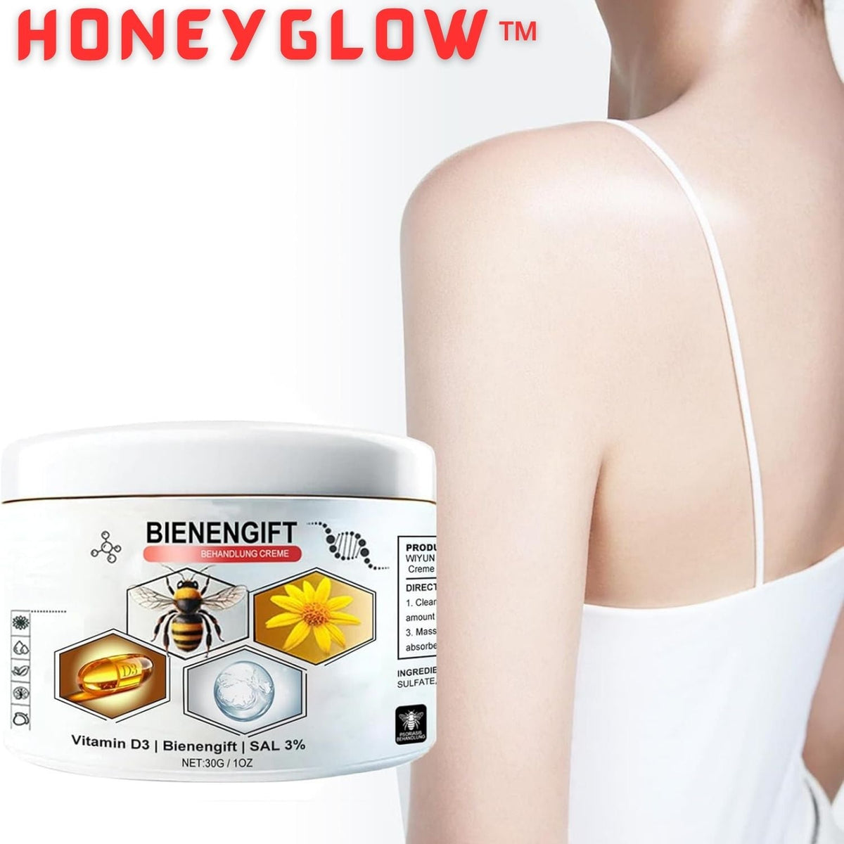 1+1 FREE | HoneyGlow™ Soothe Your Skin And Feel Beautiful Inside Out