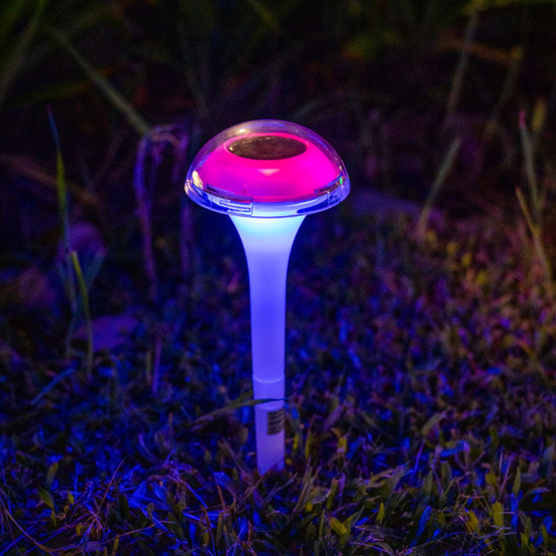 Luz LED de inducción con control solar para medusas para exteriores, luz de jardín para paisaje 