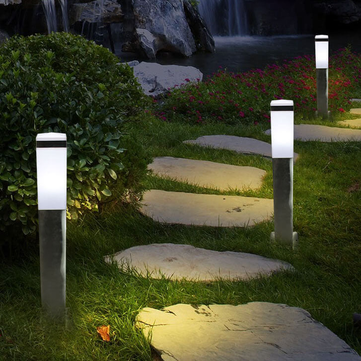 Outdoor  Garden Square Column Waterproof LED Path Landscape Light