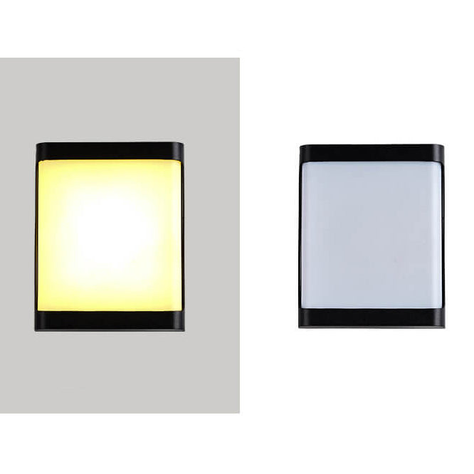 Lámpara de pared LED impermeable y creativa moderna para exteriores 