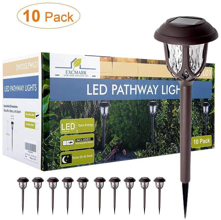 Solar LED Outdoor Patio Lawn Decorative Waterproof Ground Plug Light