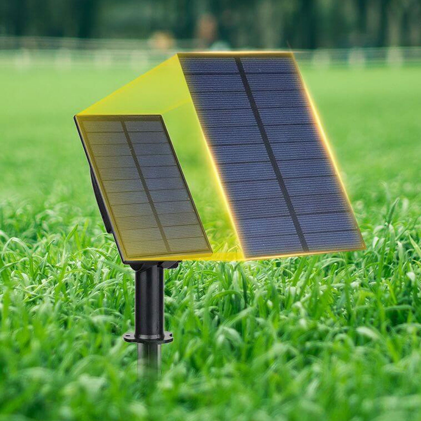 Solar Waterproof RGB Lawn Decoration LED Spotlight Landscape Light