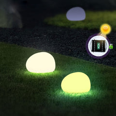 Solar Waterproof PE Spherical LED Outdoor Decorative Lawn Light