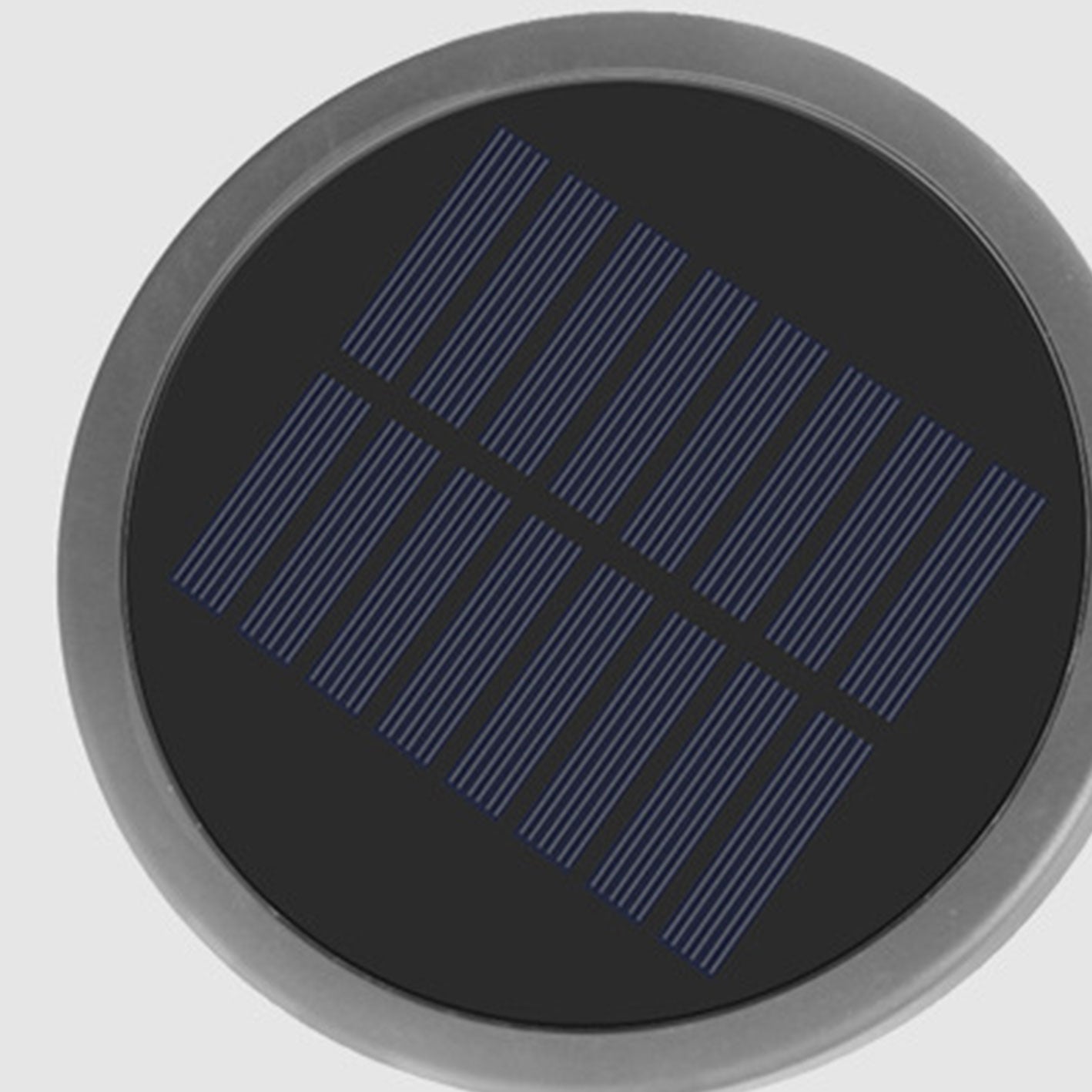 Lámpara solar LED impermeable de doble uso para jardín, moderna, de piso a techo, para exteriores 