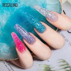 Glitter Poly Nail Gel Extension 15ml Gel Polish All For Manicure Poly Builder Gel Semi Permanent Soak Off Nail Art