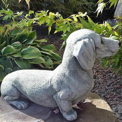 Dog Ornaments Garden Resin Ornaments Long Dog Ornaments