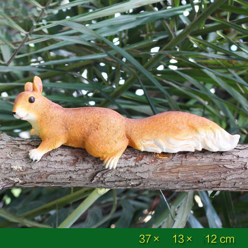 Creative Garden Resin Squirrel Ornaments