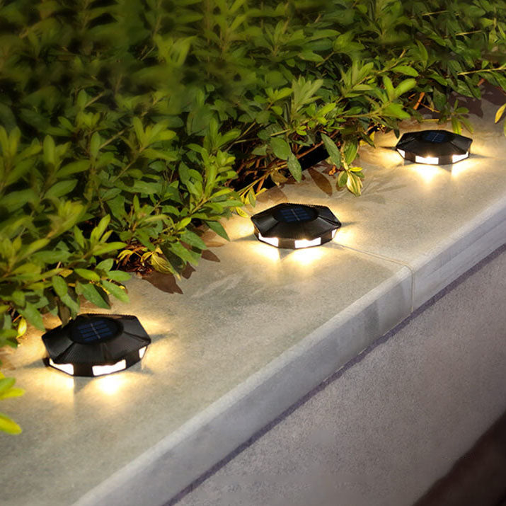 Modern Solar Outdoor Lawn LED Garden Ground Insert Landscape Light