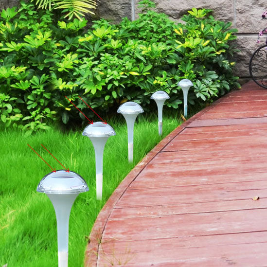 Luz LED de inducción con control solar para medusas para exteriores, luz de jardín para paisaje 