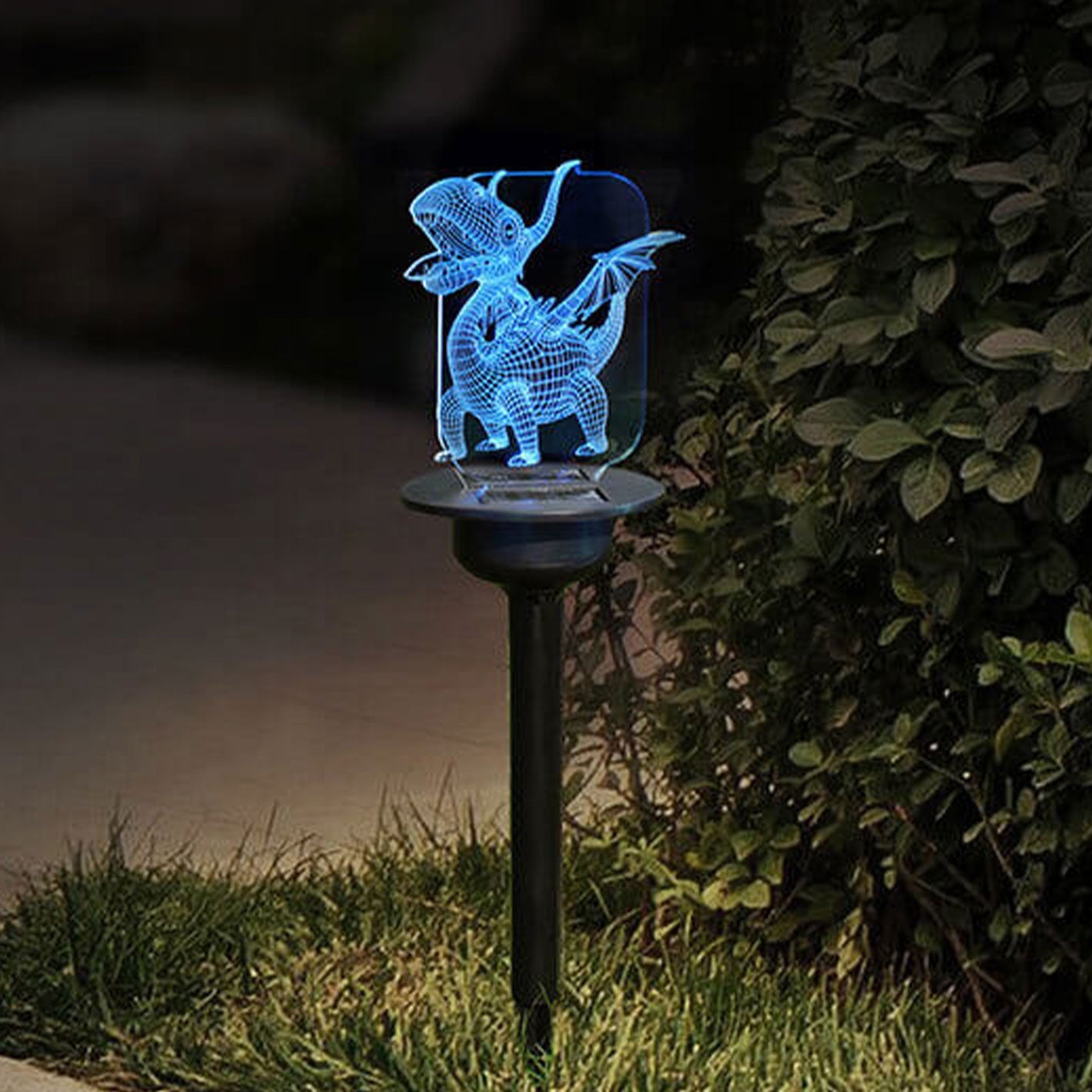 Lampe de paysage décorative en acrylique à LED pour jardin et pelouse 