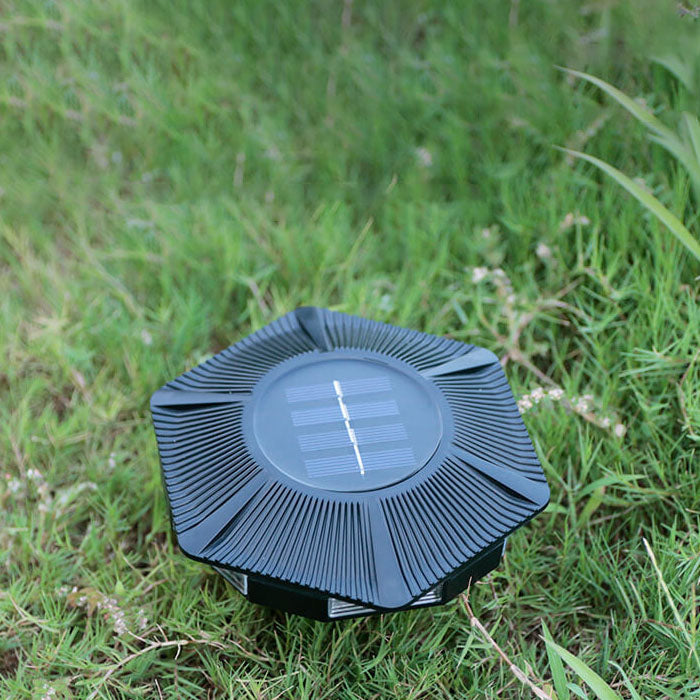 Modern Solar Outdoor Lawn LED Garden Ground Insert Landscape Light