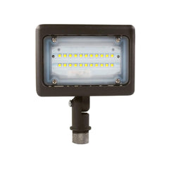 Foco LED de seguridad para exteriores de 15 W, 5700 K, 1730 LM, iluminación de paisaje impermeable IP65, montaje articulado, bronce, foco de seguridad para áreas de jardín al aire libre