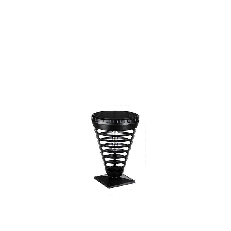 Outdoor Solar Bulb Plastic Cone LED Ground Insert Decorative Landscape Light