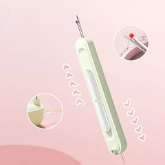 2-in-1 sewing gadget – Practical needle threader and seam ripper