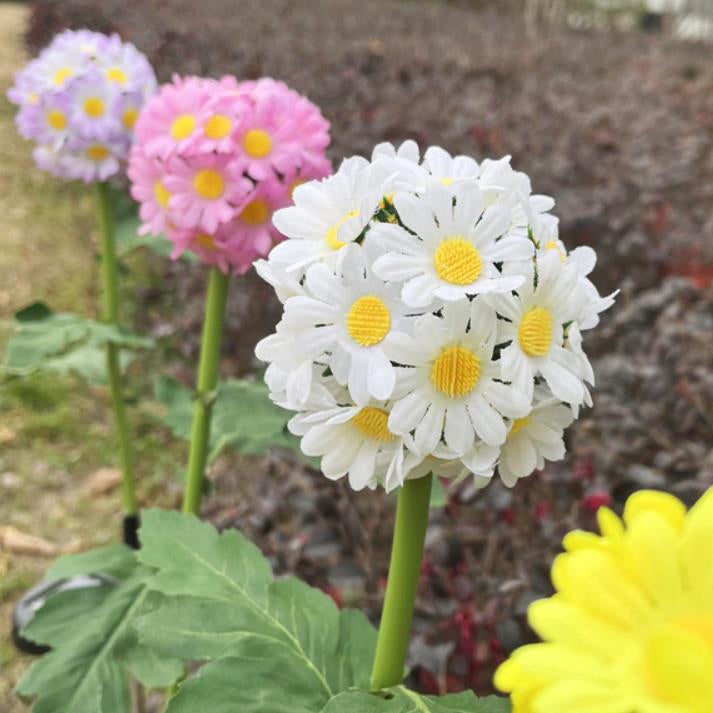 Modern Solar Dandelion Flower Bulb Garden Lawn Landscape Light