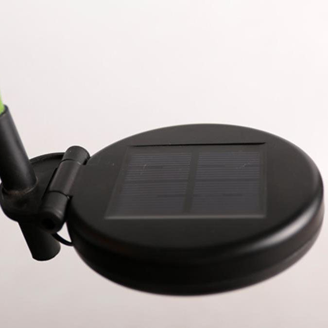 Lámpara LED solar moderna para jardín con forma de loto para suelo 