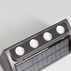 Modern Solar LED Outdoor Waterproof Garden Wall Sconce Lamp