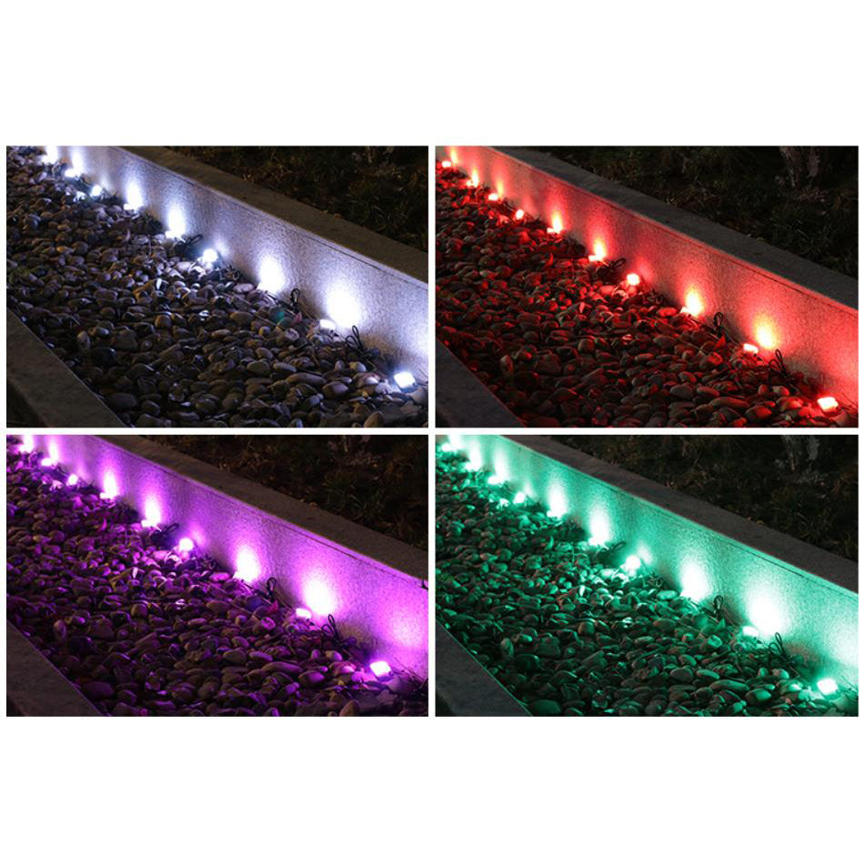 Solar String Lights App Bluetooth LED Waterproof Garden Lawn String Light