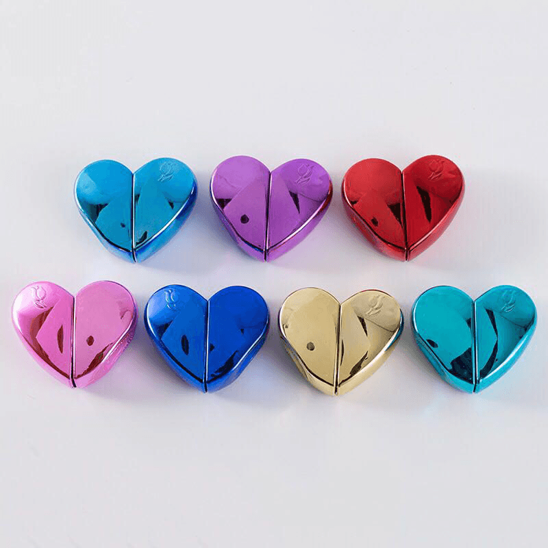 25Ml Heart Shaped Glass Perfume Bottles with Spray Refillable Empty Perfume Atomizer and Classic Style