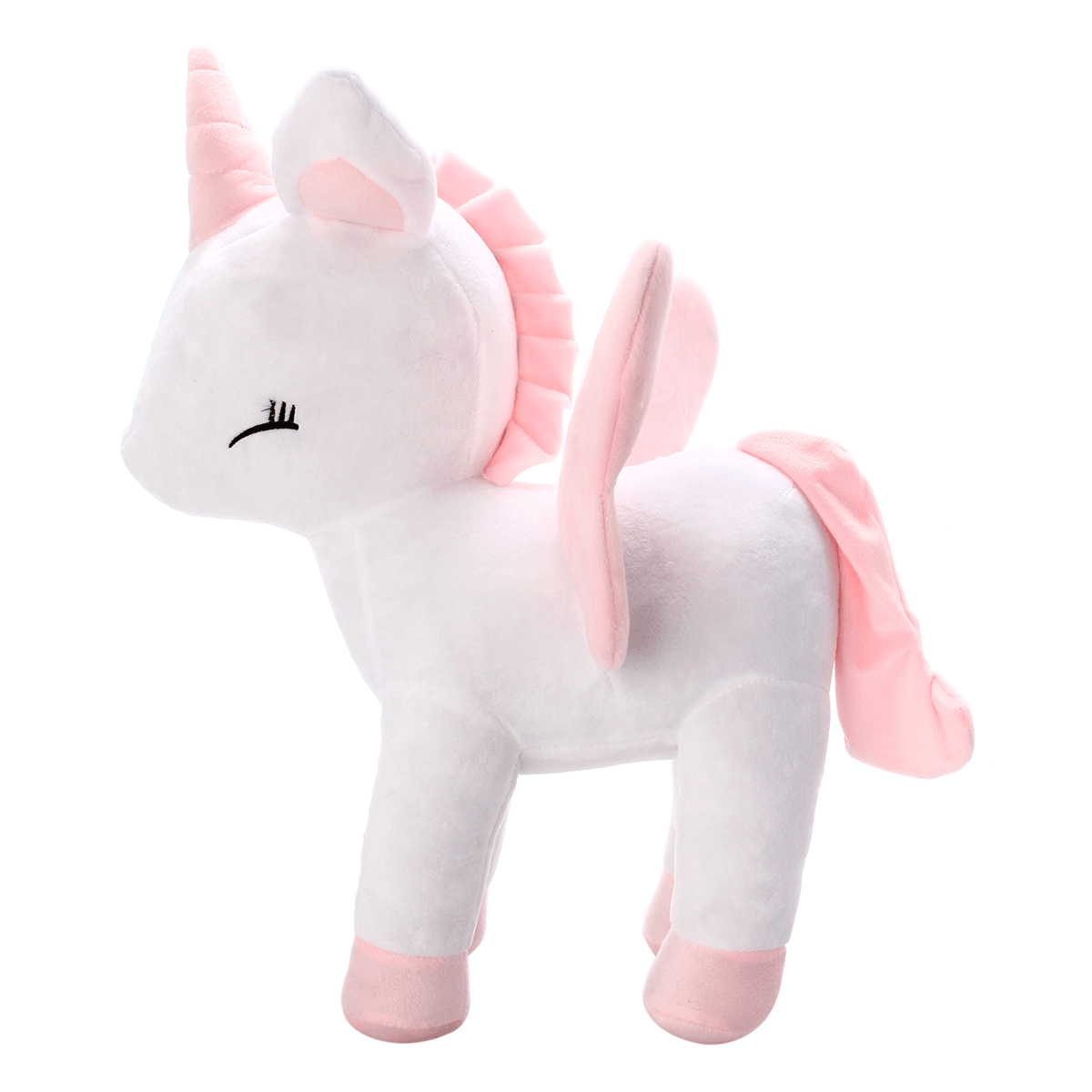 Peluche de unicornio gigante suave de 16 pulgadas, muñeco de animal, regalo para niños, accesorios para fotos