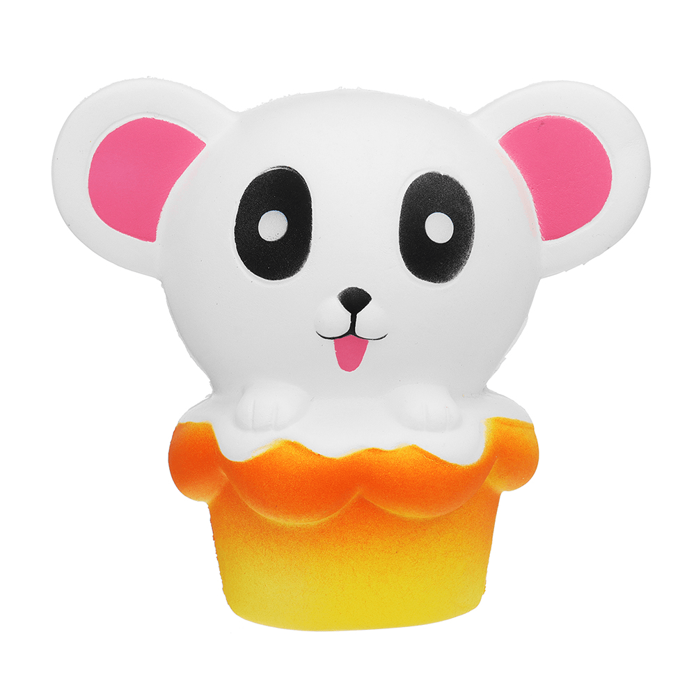 Bear Cake Squishy 11*12.5*8CM Slow Rising Cartoon Gift Collection Soft Toy