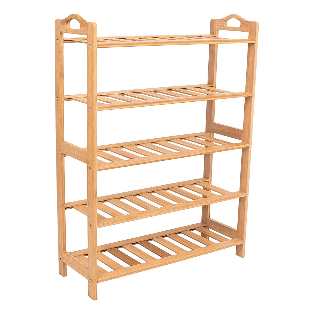 Étagère de rangement à chaussures à 2/3/4/5 niveaux, étagère en bois, organisateur pour la maison, bambou