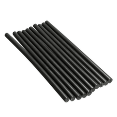 10 barras de pegamento termofusible negras de 11 mm x 200 mm para reparar modelos de manualidades