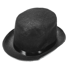 Sombrero alto negro mágico para adultos y niños de Halloween, mago, vampiro