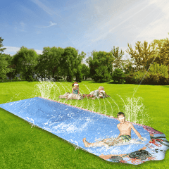 600*103Cm géant Surf pelouse été piscine jeu d'eau toboggan échelle pour enfants pour surfer jouets de plein air