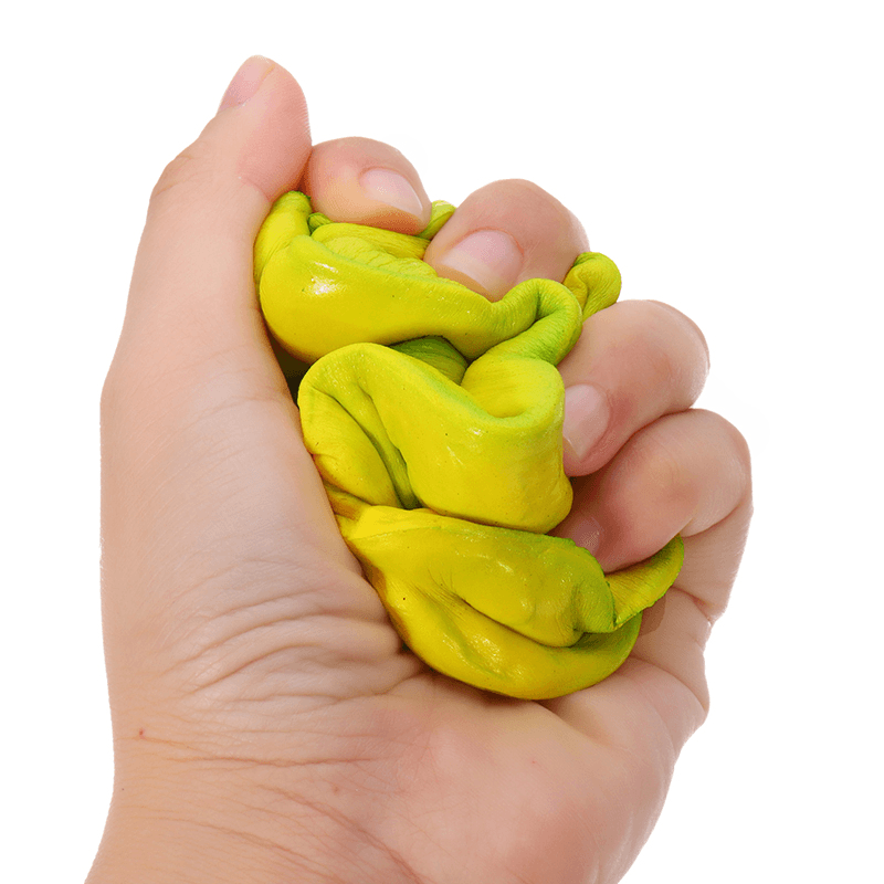 Jouet en peluche à montée lente en forme de carambole de 15 cm avec emballage cadeau