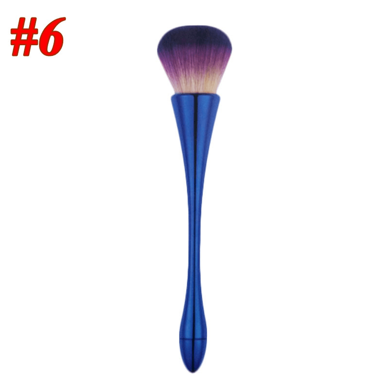 1Pc Varied Colorful Face Makeup Brushes Soft Contour Powder Blush Cosmetic Founation Brush