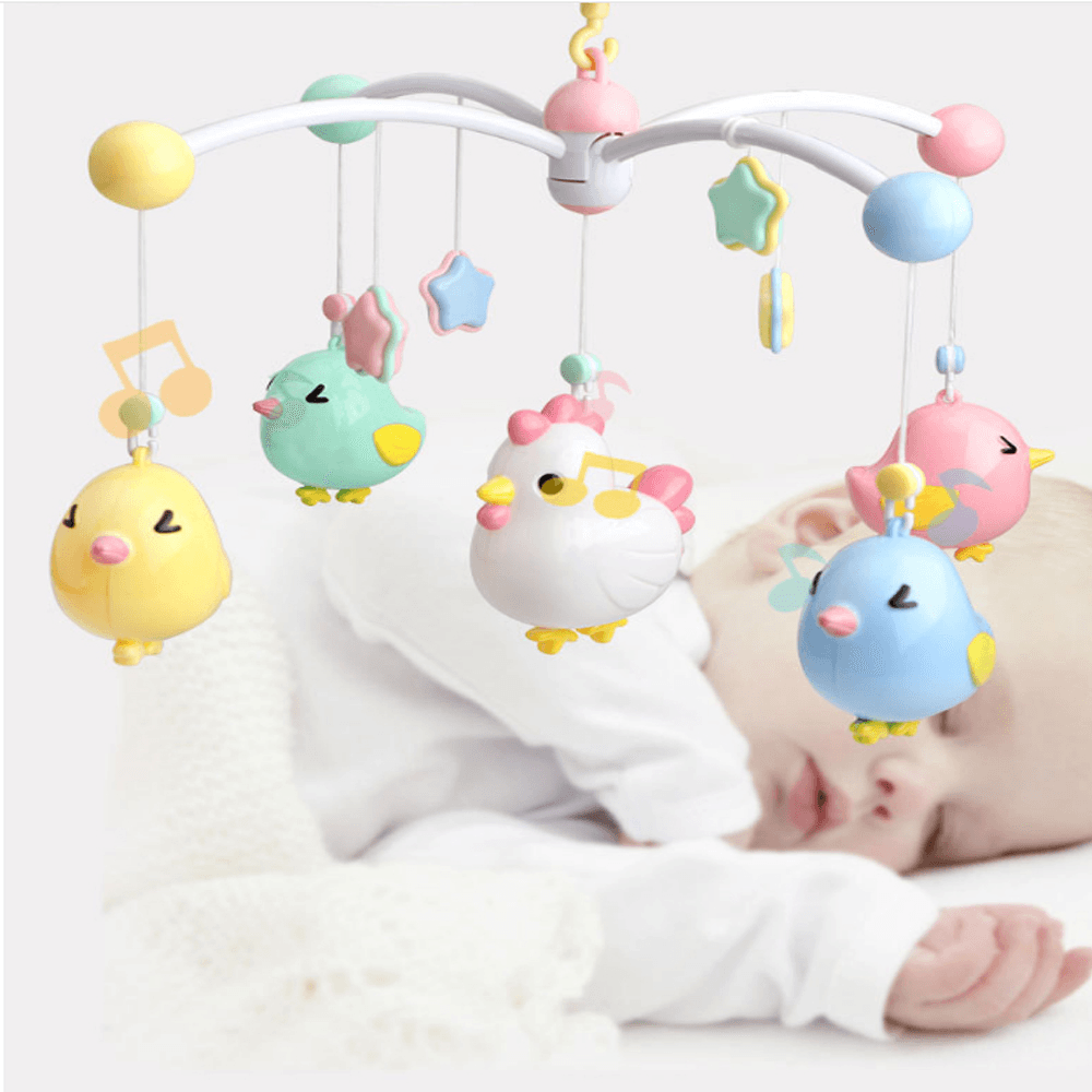 Baby Mobile Crib Bed Bell Electric Sing Song Box Cute Toys